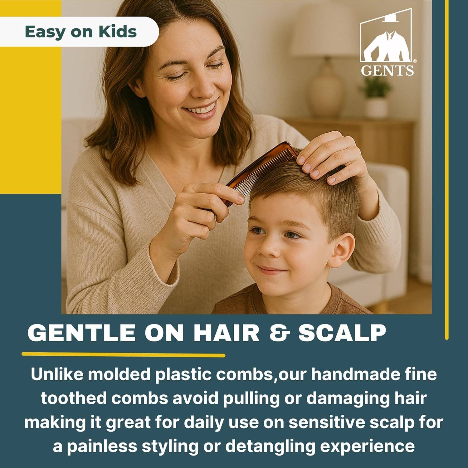 GENTS FINE GROOMING PRODUCTS – wholesale Hair brush/comb – G.B.S PCT Pocket Comb Fine Toothed Dressing Comb 5"4