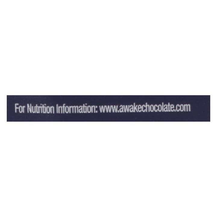 Ware Spark - Wholesale Chocolate Bar - Awake Chocolate - Bites Dark Chocolate - Case Of 50 - 0.47 Ounces