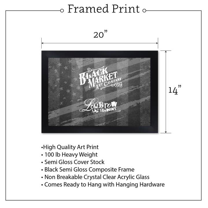 Black Market Art - Wholesale Art Print - Priscilla - Art Print2