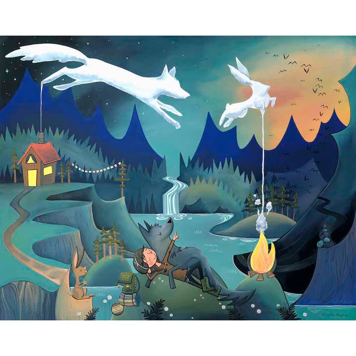 Fine Art Print - Smoke Clouds (Design 25) for wholesale by Megan Marie Myers Art