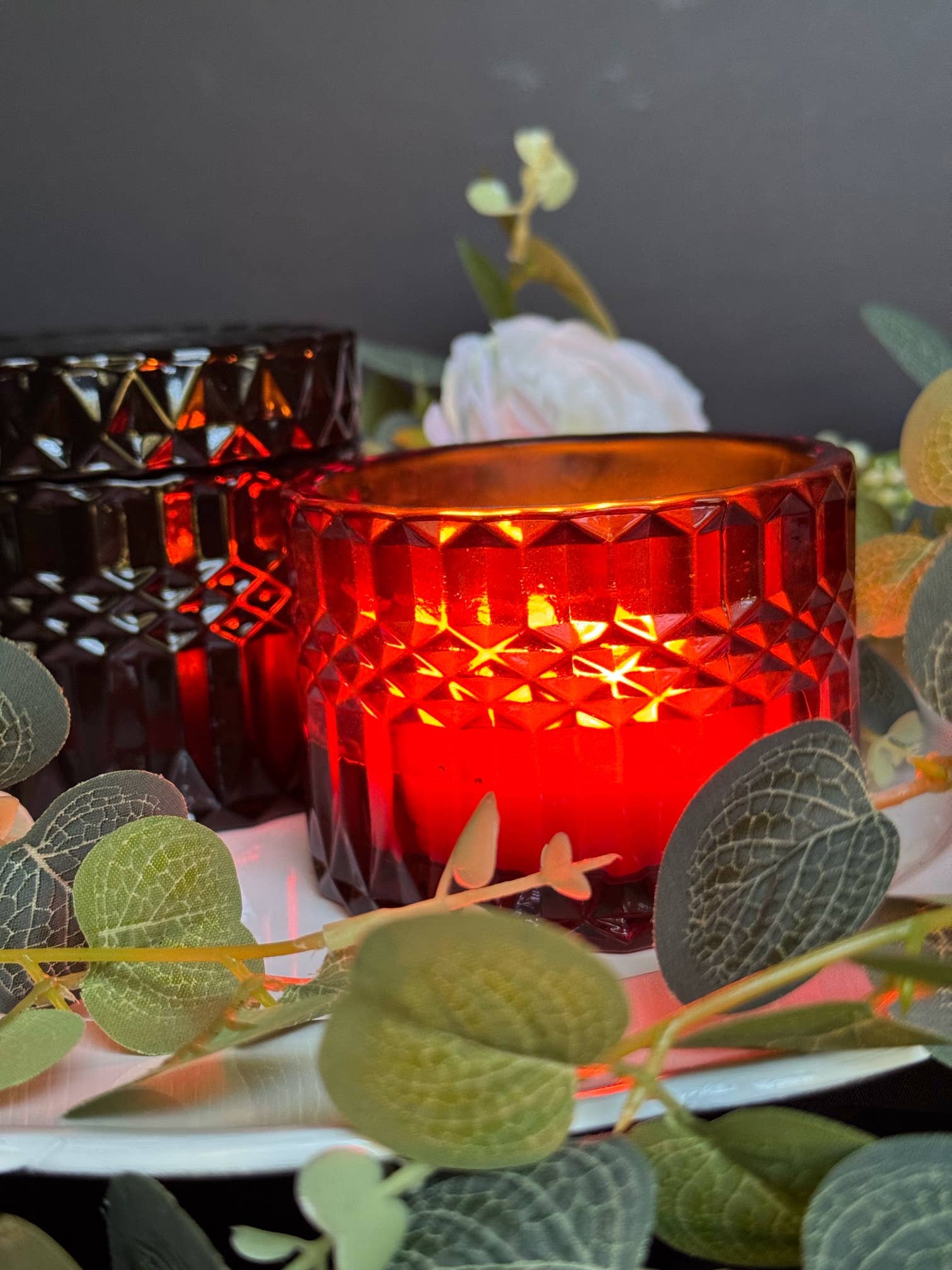 Blue Collar Babe Candles - Vente Bougie en bocal - Bougies en cire de soja 7oz en verre cristal haut de gamme - Plus de 40 heures de combustion1