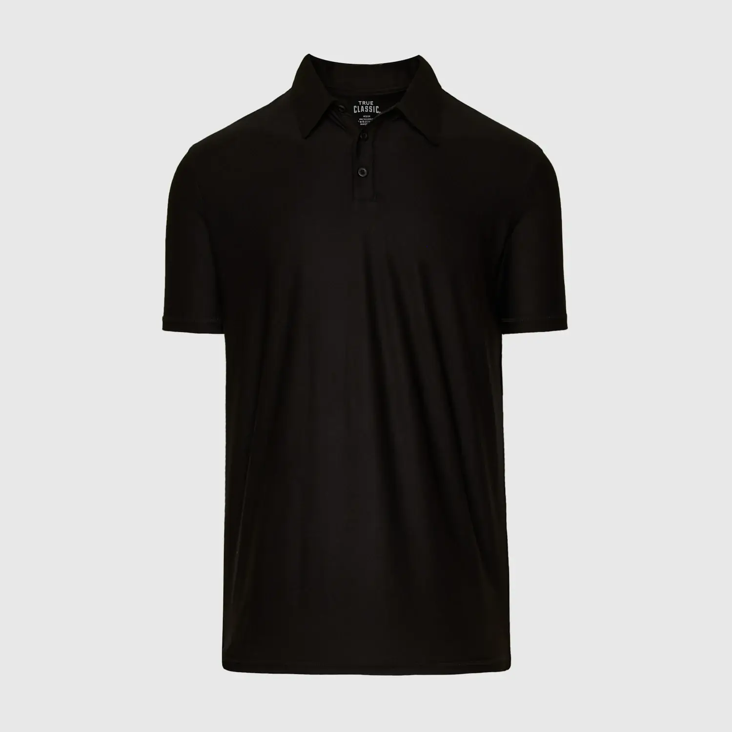 True Classic - Wholesale Polo - Men's - Short Sleeve Active Polo Shirt | Black1