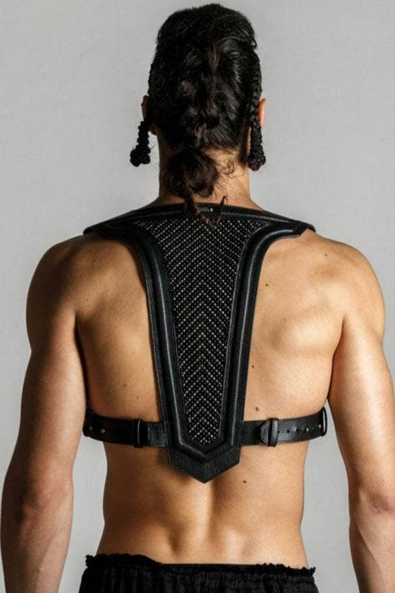 OBJECT & DAWN – wholesale Tank top – Men's – Adonis Men's Leather Beaded Harness10