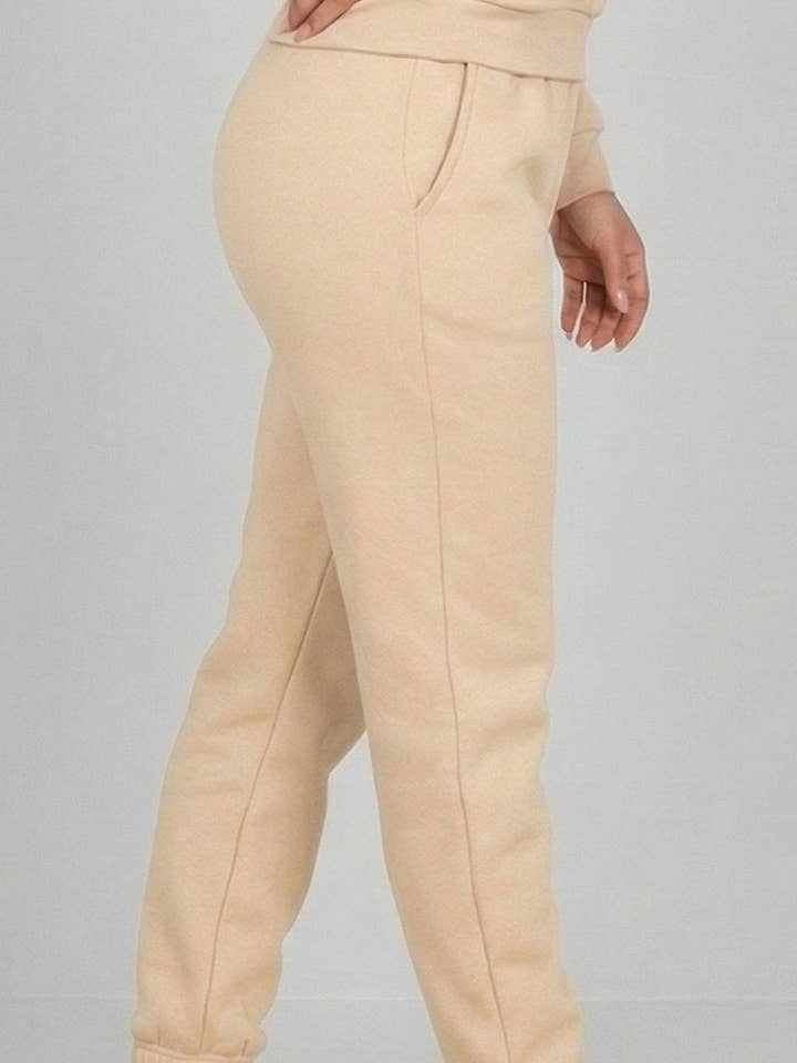 CAPELLA APPAREL - Wholesale Athletic Sweatpants/Joggers - Women's - Poly Fleece Elastic Waist Joggers13