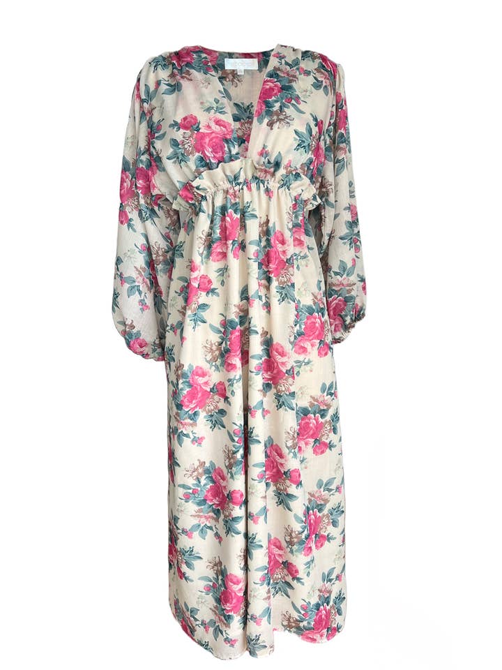 Athena Garden Empire Dress for wholesale by Stacia