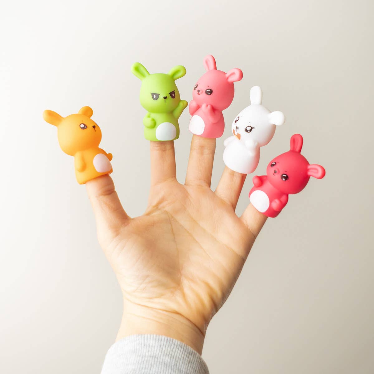 Fun Little Toys - Wholesale Finger Puppet - Kids & Baby - Easter Finger Puppet with Bunny and Other Animal for Kid Toy4