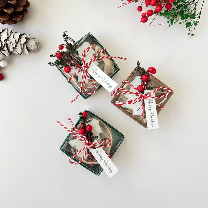 Uniq Favors - Wholesale Christmas decoration - Christmas Scent Soap Favors, Personalized Holiday Gifts6