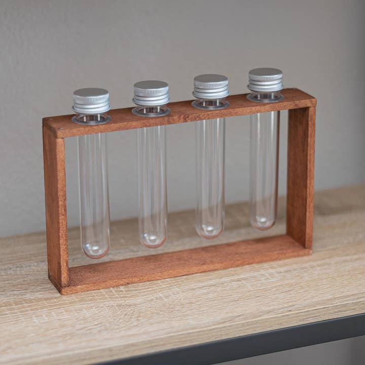 The Plant Committee - Wholesale Plant Pot - 4 Vial Table Top Propagation Station