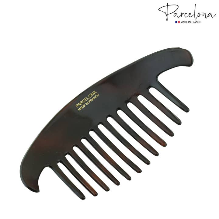 Parcelona - Wholesale Hair Brush/Comb - Parcelona French Alice Large Celluloid 12 Teeth Side Hair Combs for Women 2 Pcs19
