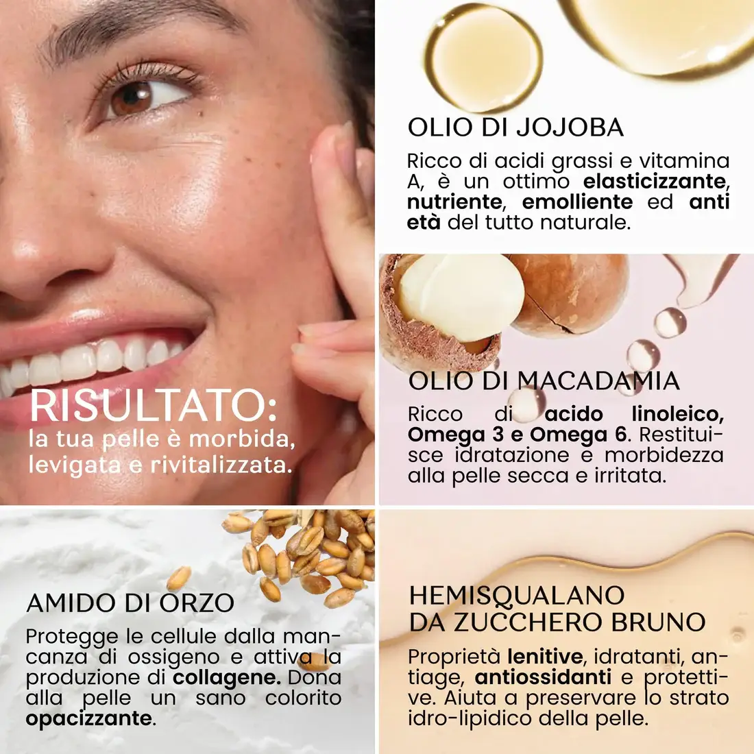 SENSO NATURALE - Wholesale Facial Serum/Concentrate - 24 Hours Uniforming Solid Face Serum - for Normal Skin3