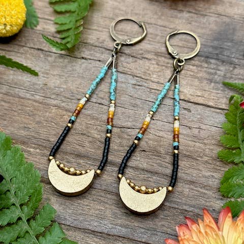 Dancing Willow ā wholesale Dangle earrings ā Tumbleweed Rain Earrings2