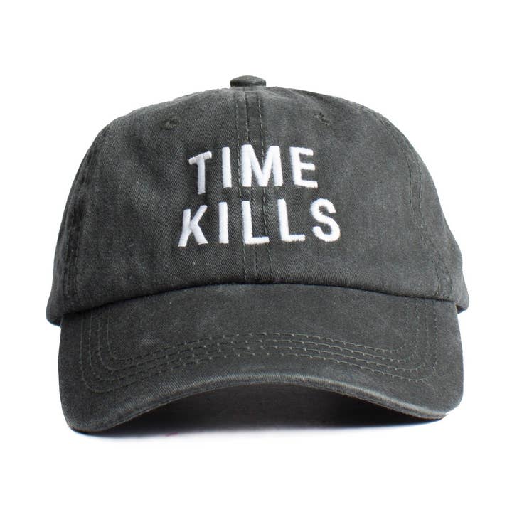 Tid dræber Broderi Cap for engroshandel hos Altru Apparel