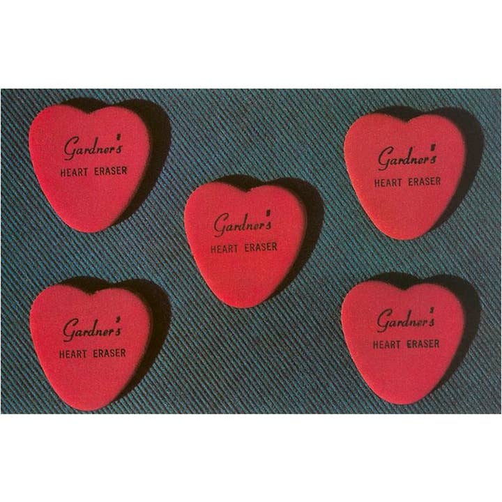 Found Image Press - Wholesale Sticker - Sticker NP-201 Gardner's Heart Eraser