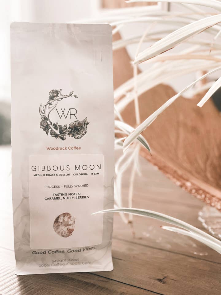 Woodrack Kaffe - Gibbous Moon för wholesale av Woodrack Coffee
