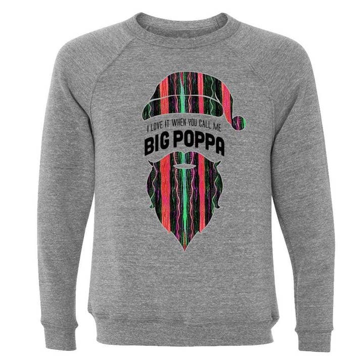 Big Poppa Crewneck for wholesale by One Messy Bun