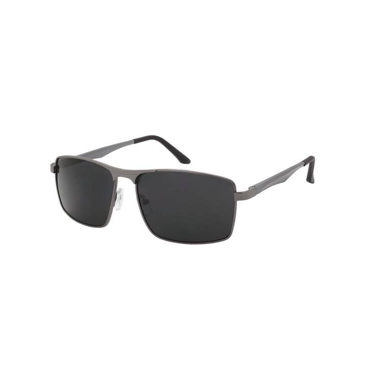 Shark Eyes, Inc - Wholesale Sunglasses - Men's - Square Mens Sunglasses Aviator Aluminum Spring Hinge Sunglas