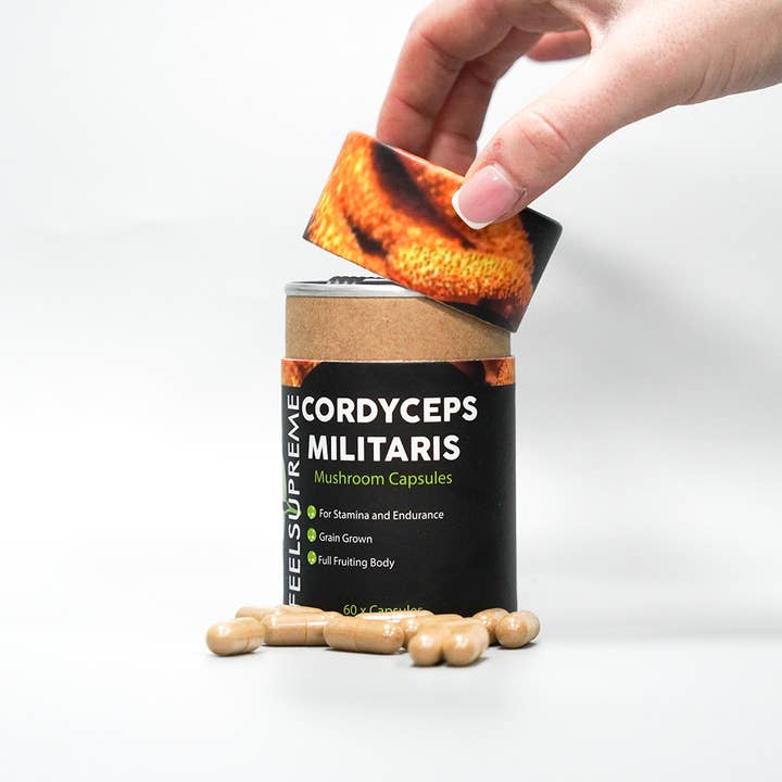 Feel Supreme – Engroshandel Kosttilskud og vitaminer – Cordyceps Militaris svampekapsler | Naturlig energi