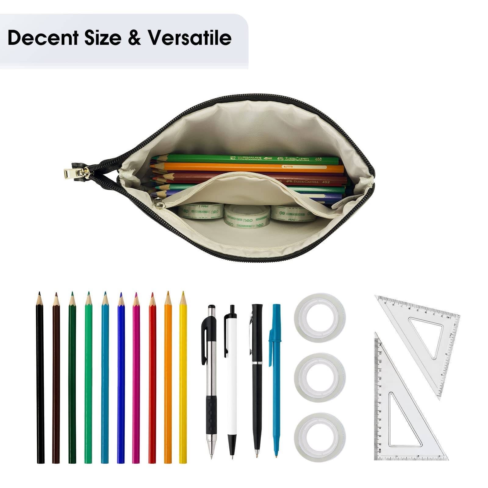 wandf - Wholesale Make-up/cosmetic bag - NW5808 Vegan Leather Travel Makeup Cosmetic Pouch3