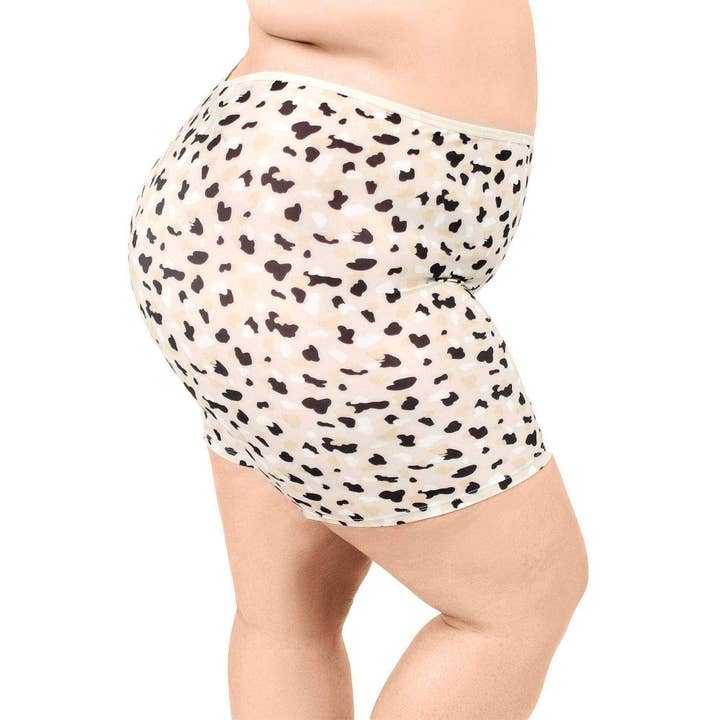 Leopard Classic Moisture Wicking Slip Short 6.5" for wholesale on Faire
