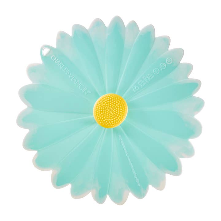 Daisy Lid 11" (Aqua) for wholesale by Charles Viancin