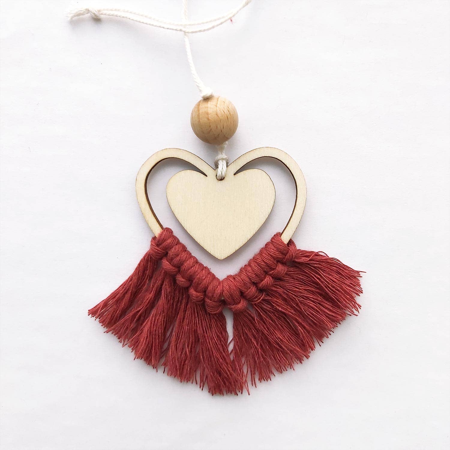 Familienmomente - Vendita all'ingrosso Kit per lavoretti fai da te - Set fai-da-te ciondolo aroma a forma di cuore per la festa della mamma3