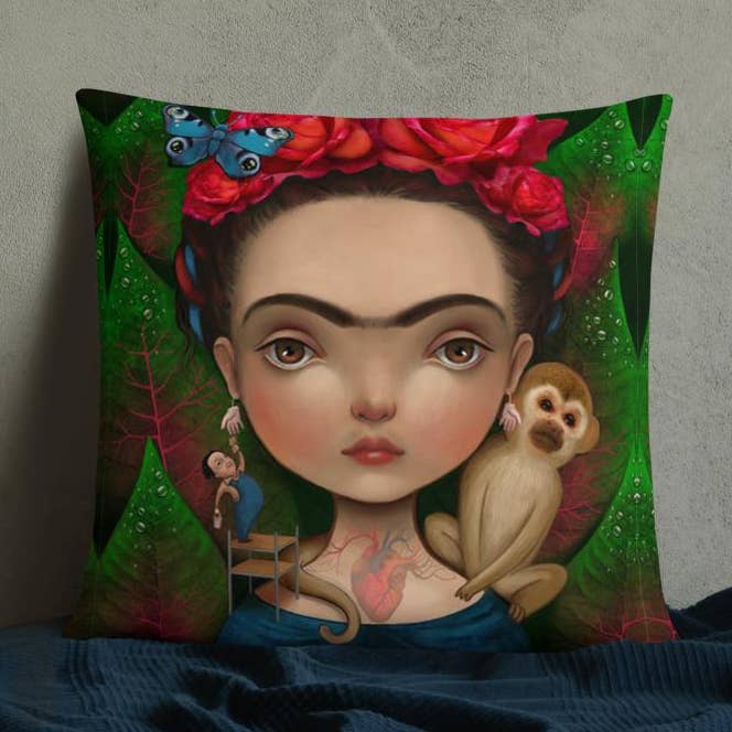 Söt Frida Kahlo Kuddfodral för wholesale av Cushion Covers Store