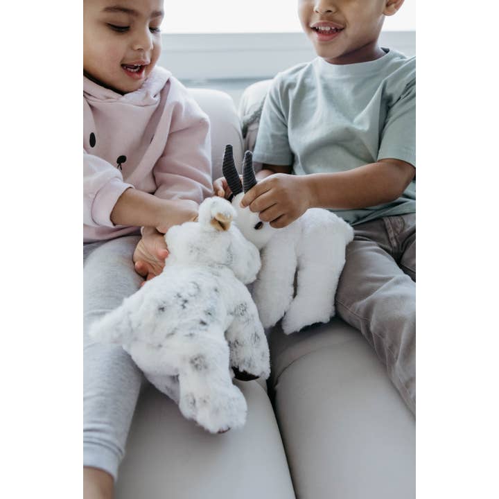 The Petting Zoo - Wholesale Stuffed/Plush Toy - Kids & Baby - 9" (20cm) Wild Onez Goat Farm Plush4