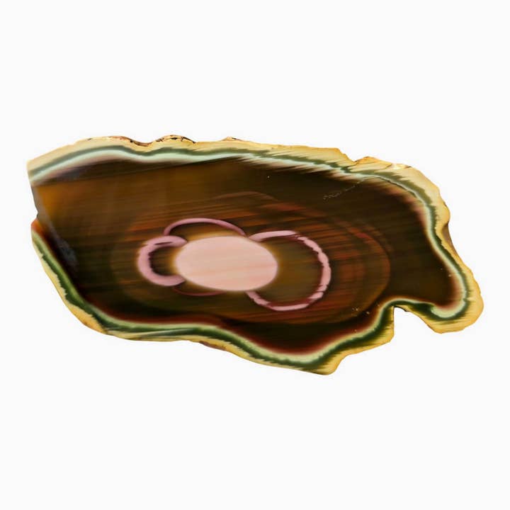 Lapidary Central - Wholesale Spiritual Stone/Crystal - Royal Imperial Jasper Slab - Moonlit Orbs Translucent - San Cristobal Premium4