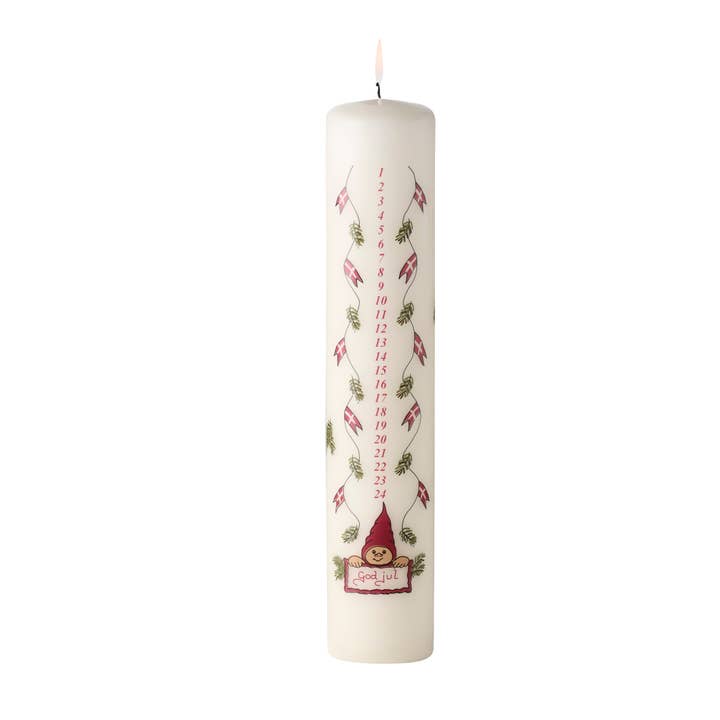 Paw Klarborg Advent Candle - Colour Ivory for wholesale by Klarborg USA LLC