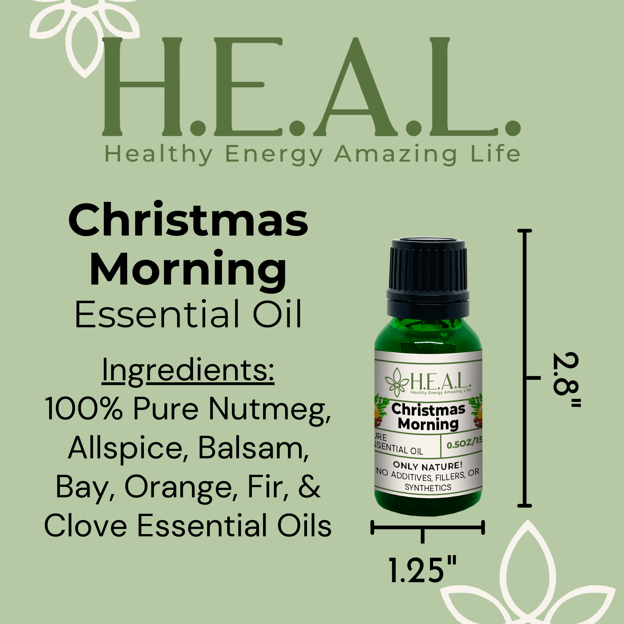 Healthy Energy Amazing Life - Vente Huile essentielle - Huiles Essentielles H.E.A.L. - Matin de Noël6
