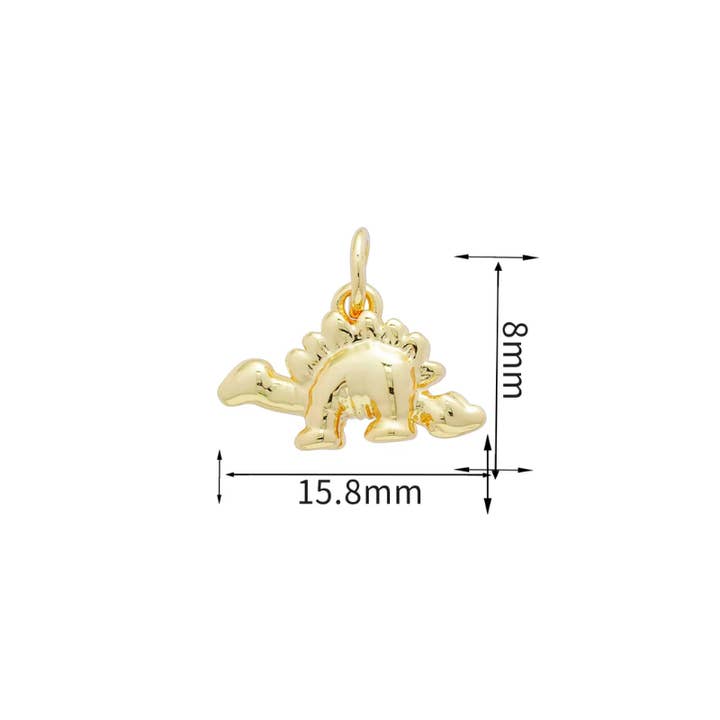 Playful Baby Dino Charm ~ Deep South Originals for wholesale by Deep South Originals Inc.