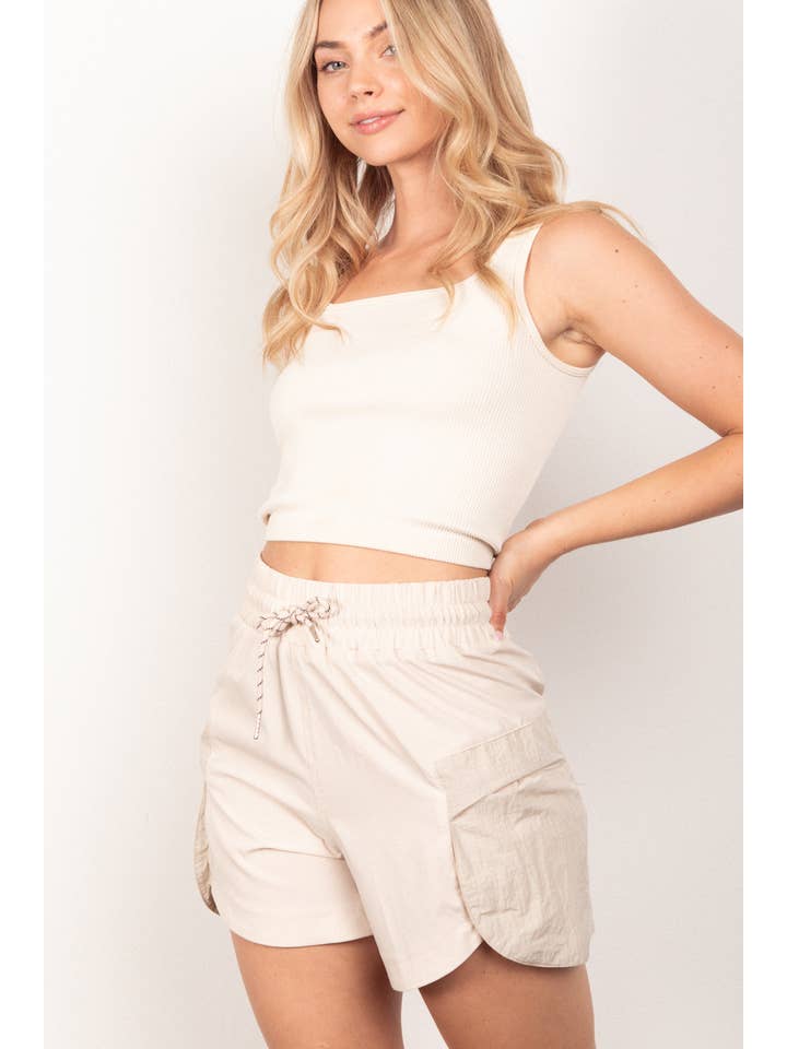 VERY J - Vendita all'ingrosso Pantaloncini sportivi - Donna - Pantaloncini cargo per abbigliamento sportivo con vita elastica NP7037614