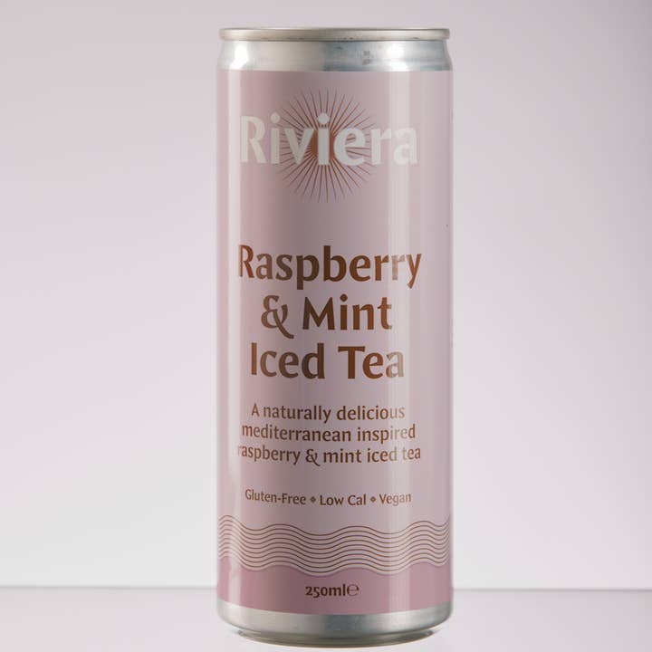 Riviera Iced Tea - Wholesale Iced Tea - Raspberry and Mint Iced Tea