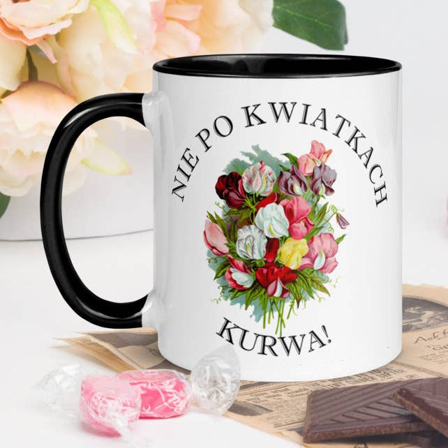 polish mug for wholesale by Very Ugly Plates