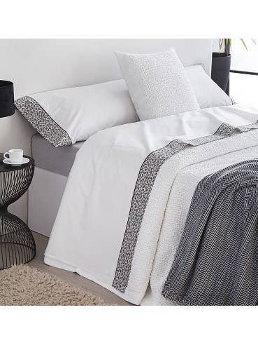 Set lenzuola Hugo 100% cotone «Percal» per la vendita all'ingrosso da parte di Barceló Hogar