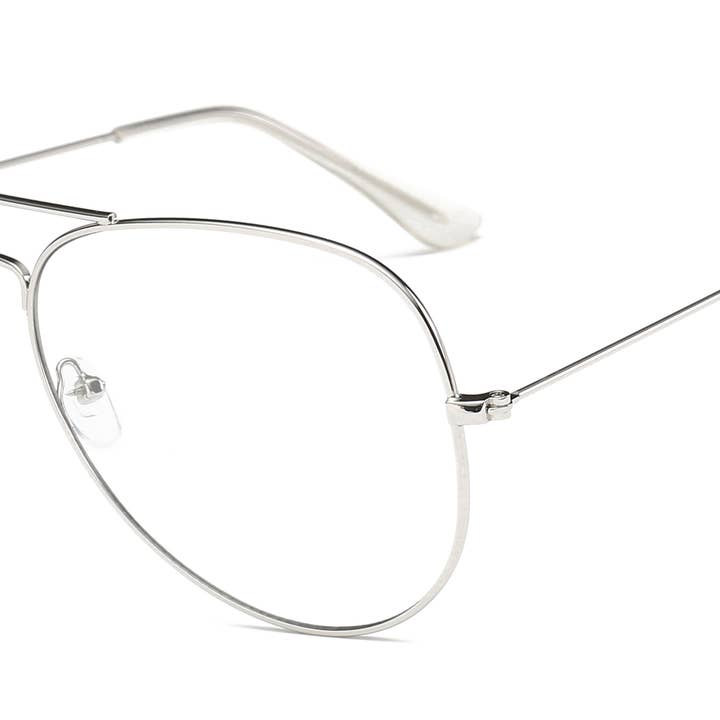 Cramilo Eyewear – Großhandel Brille – Unisex – Klassische Pilotenbrille mit Blaufilter – Aviator-Stil15