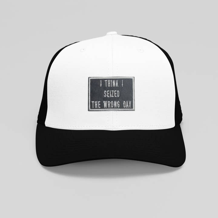 Wholesale Applique - Wholesale Patch - I Think I Seized the Wrong Day, Embroidered, Iron on Patch2