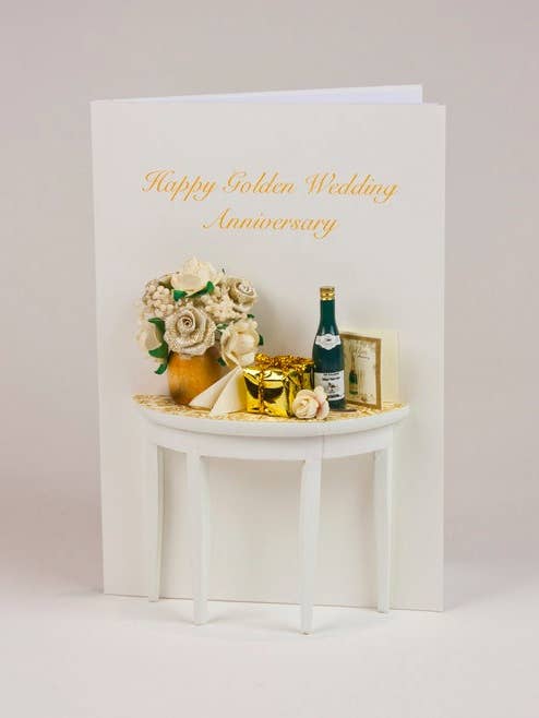 Golden Bryllupsdag Tabel for engroshandel hos Karrie Barron Limited