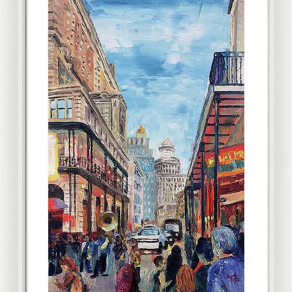 Down In The Quarters - Framed Print for wholesale by Lauren Luna Ltd Co.