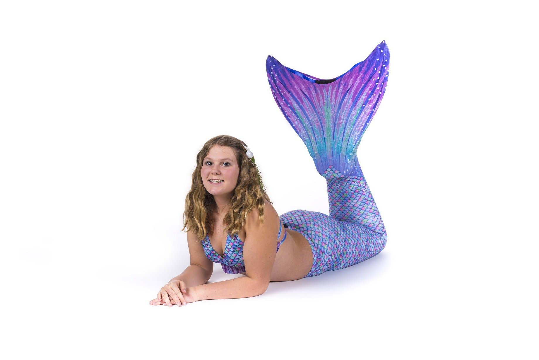 Sun Tail Mermaid - Wholesale Costume - Kids - Aurora Borealis Mermaid Tail Skin clothing for kids, girls, teens, and women8