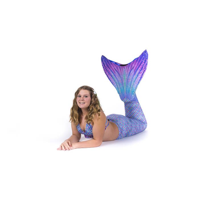 Sun Tail Mermaid - Wholesale Costume - Kids - Aurora Borealis Mermaid Tail Skin clothing for kids, girls, teens, and women8