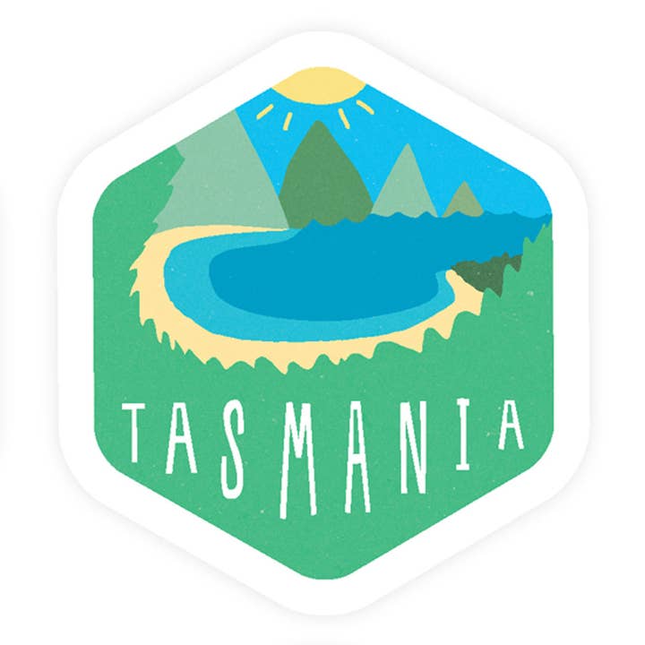 Bobangles - Vente Autocollant - Autocollant de pare-chocs du journal du dimanche - Tasmanie