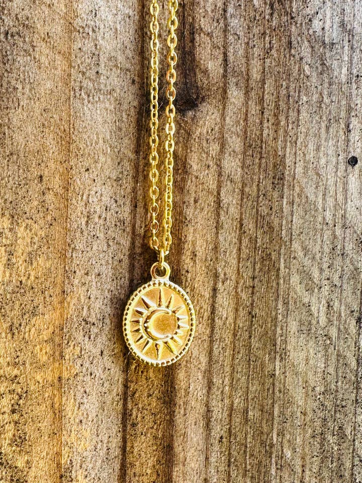 Colar Sola Luna por atacado de CreaTiffity Studios