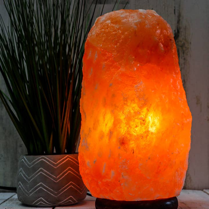 Natural PINK Himalayan Salt Lamp - 25-30 Lbs for wholesale by Himalayan Secrets