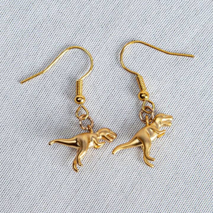 Tyranosaurus øreringe for engroshandel hos Mumu Beads