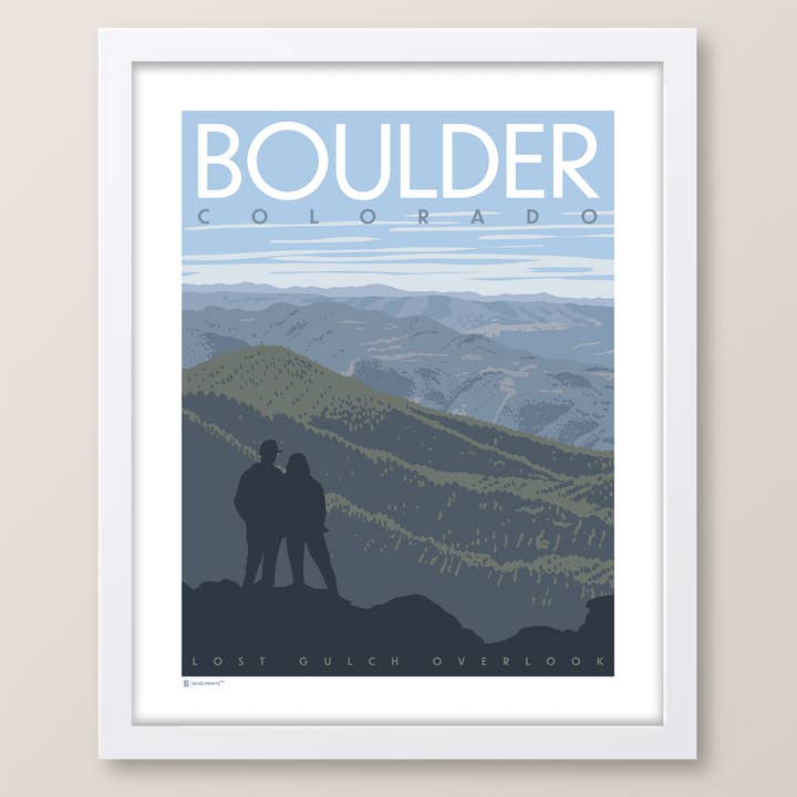 Boulder Lost Gulch Colorado Print for wholesale by Bozz Prints