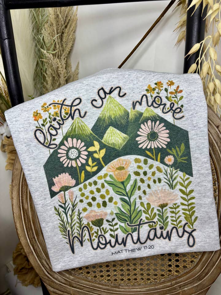 La foi peut déplacer des montagnes (T-shirt Gildan Sub) pour la vente par 1/2 Penny Wholesale