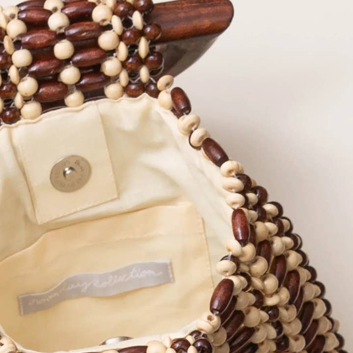 Noonday - Wholesale Top Handle Bag - Women's - Cocoa Beaded Bag1