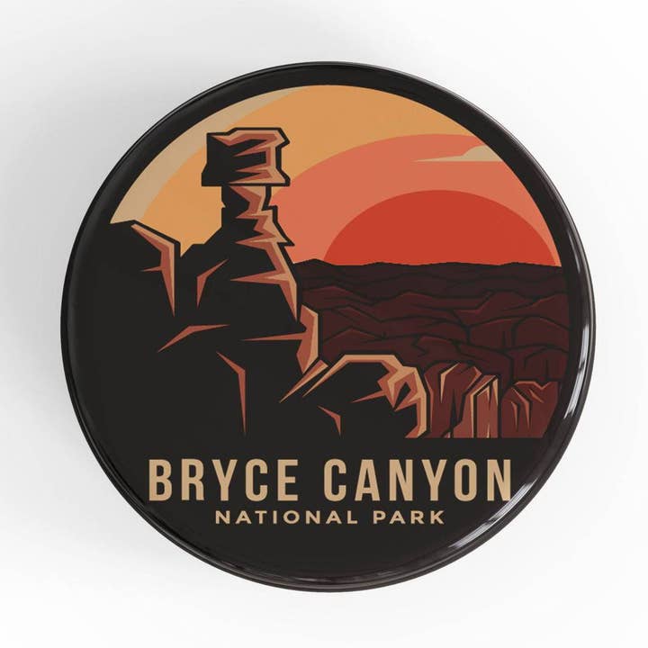 Bryce Canyon National Park Button Pin for wholesale by Albion Mercantile Co.
