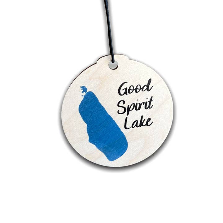 Good Spirit Lake Ornament for wholesale by Sticks & Doodles
